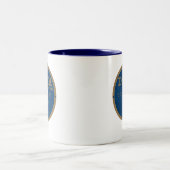 Delta-Platten Zweifarbige Tasse (Mittel)