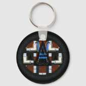 Delta Quadra Socionics inspiriert Schlüsselanhänge Schlüsselanhänger (Vorderseite)