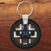 Delta Quadra Socionics inspiriert Schlüsselanhänge Schlüsselanhänger (Vorderseite)