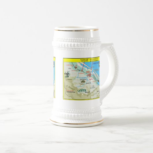 DELTA RAIDERS AO (Einsatzgebiet) Bierglas (VorderseiteRechts)