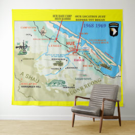 DELTA RAIDERS AO (Einsatzgebiet) Wandteppich