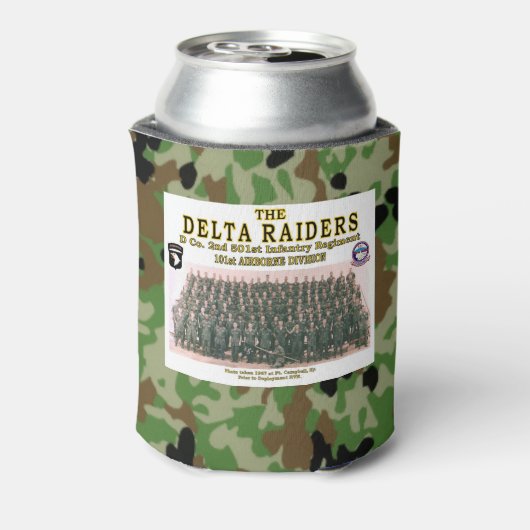 DELTA RAIDERS DOSENKÜHLER (Kanne Rückseite)