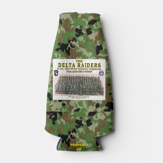 DELTA RAIDERS FLASCHENKÜHLER (Vorderseite)