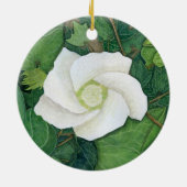 Delta-Rose Keramik Ornament (Hinten)