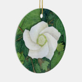 Delta-Rose Keramik Ornament (Rechts)