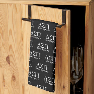 Delta Sigma Pi Klassisches Logo Geschirrtuch