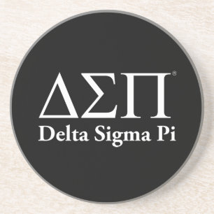 Delta Sigma Pi Klassisches Logo Getränkeuntersetzer
