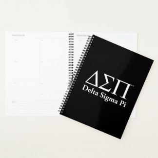 Delta Sigma Pi Klassisches Logo Planer