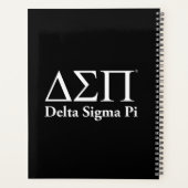Delta Sigma Pi Klassisches Logo Planer (Rückseite)