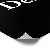 Delta Sigma Pi Klassisches Logo Poster (Ecke)
