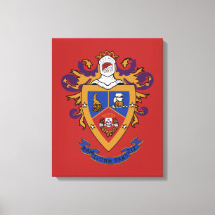 Delta Sigma Pi offizielles Wappen Leinwanddruck