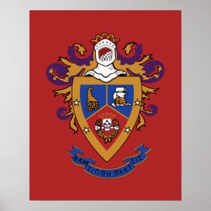 Delta Sigma Pi offizielles Wappen Poster