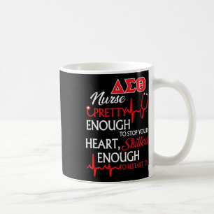Delta Sigma Theta Studentinnenverbindung Nurse Kaffeetasse