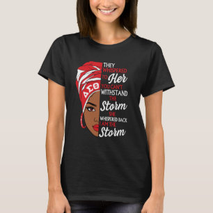 Delta Sigma Theta Studentinnenverbindung, Schwarzg T-Shirt