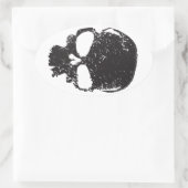 Delta Skull Sticker (Tasche)