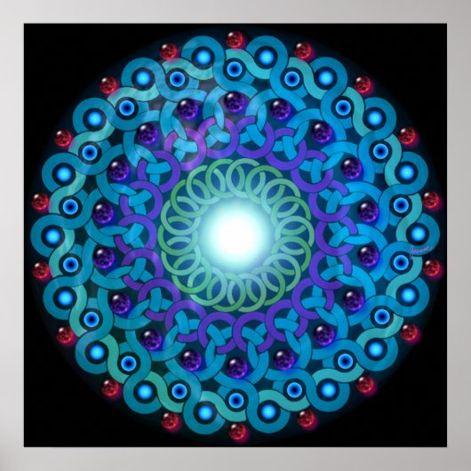 Delta Sol Midnight Print Poster (Vorne)