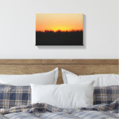 Delta Sunset Leinwanddruck (Insitu (Schlafzimmer))