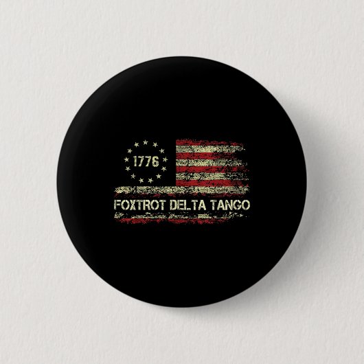 Delta Tangos Funny Foxtrots Delta Tangos Button (Vorderseite)