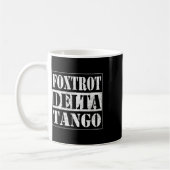 Delta Tangos Funny Foxtrots Delta Tangos Kaffeetasse (Links)