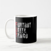 Delta Tangos Funny Foxtrots Delta Tangos Kaffeetasse (Links)