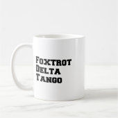 Delta Tangos Funny Foxtrots Delta Tangos Kaffeetasse (Links)