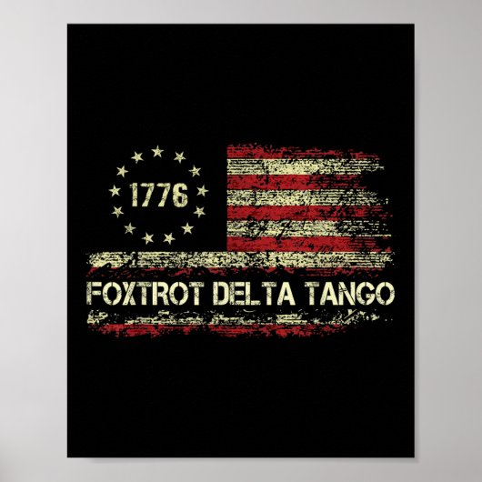 Delta Tangos Funny Foxtrots Delta Tangos Poster (Vorne)