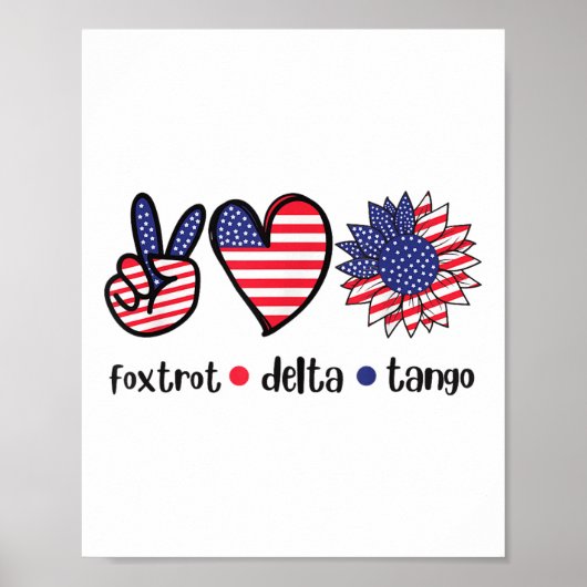 Delta Tangos Funny Foxtrots Delta Tangos Poster (Vorne)