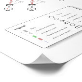 Delta-v Karte des Sonnensystems Poster (Ecke)