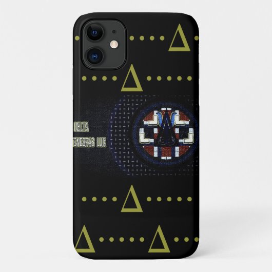 DELTA Vierter Quadra Socionics-inspiriert Telefon  Case-Mate iPhone Hülle (Rückseite)