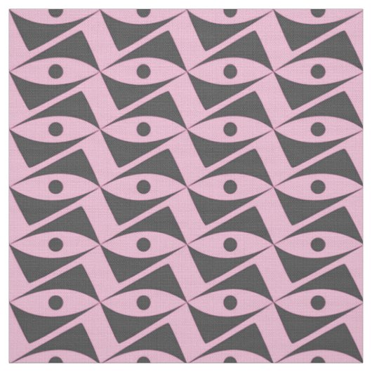 Delta Wings - grau und rosa Stoff (Muster)