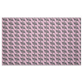 Delta Wings - grau und rosa Stoff (Fat Quarter (45,7 x 55,9 cm))
