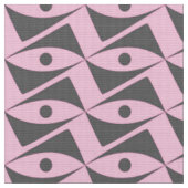 Delta Wings - grau und rosa Stoff (Nahaufnahme)
