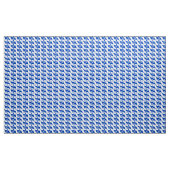 Delta Wings - Kobalt und Weiß Stoff (Yard (91,4 cm))