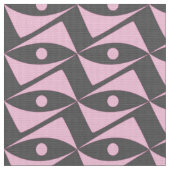 Delta Wings - rosa und grau Stoff (Nahaufnahme)