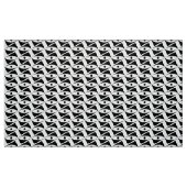 Delta Wings - Schwarz-Weiß Stoff (Fat Quarter (45,7 x 55,9 cm))