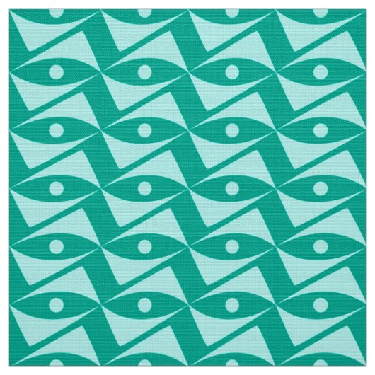 Delta Wings - Türkis & Aqua Stoff (Muster)