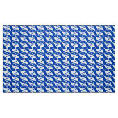 Delta Wings - Weiß und Kobalt Stoff (Fat Quarter (45,7 x 55,9 cm))