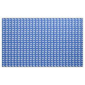 Delta Wings - Weiß und Kobalt Stoff (Yard (91,4 cm))