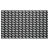 Delta Wings - Weiß und Schwarz Stoff (Fat Quarter (45,7 x 55,9 cm))
