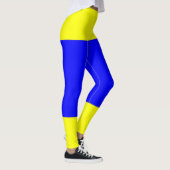 Delta Yellow Blue Leggings (Rechts)