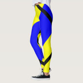 Delta Yellow Blue Leggings (Links)