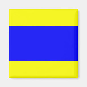 Delta Yellow Blue Magnet
