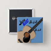 DeltaBlues-Knopf Button (Vorne & Hinten)