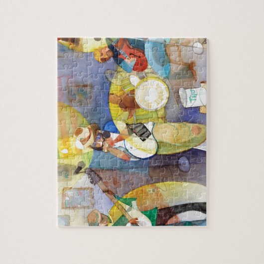 DeltaBlues-Musik-Entwurf Puzzle (Vertikal)