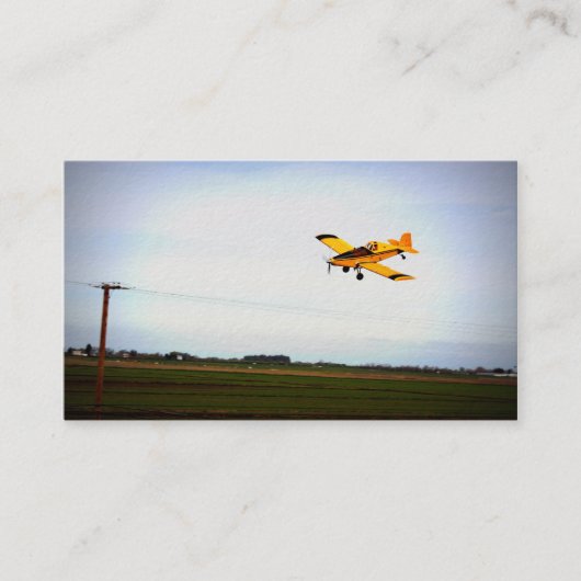 Deltaluftfahrt-Visitenkarte Visitenkarte (Vorderseite)