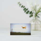 Deltaluftfahrt-Visitenkarte Visitenkarte (Stehend Vorderseite)