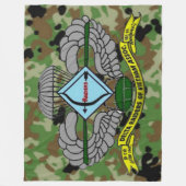 DELTAräuber Fleecedecke (Vorderseite)