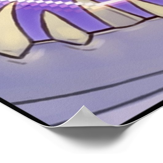 Deltarune - Jevil Graphic Poster (Ecke)