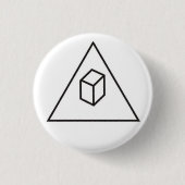 Deltawürfel Button (Vorderseite)