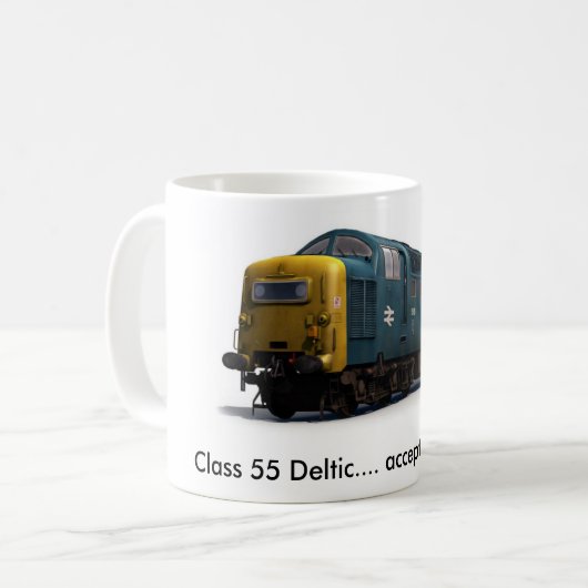 Deltic Tasse 'nehmen kein substitute an (Vorderseite Links)